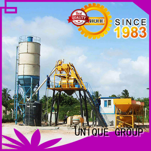 UNIQUE anti-interference ready mix plant promotion for sea port