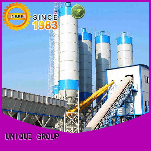 UNIQUE commercial concrete batching mixer supplier for air port