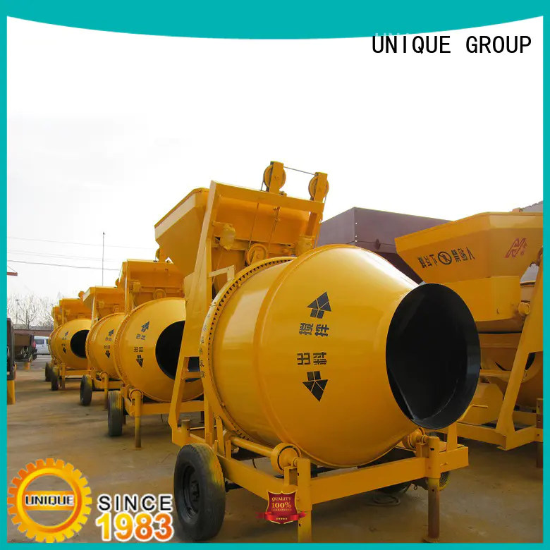 UNIQUE long lasting concrete mixer machine supplier for hard-dry concrete