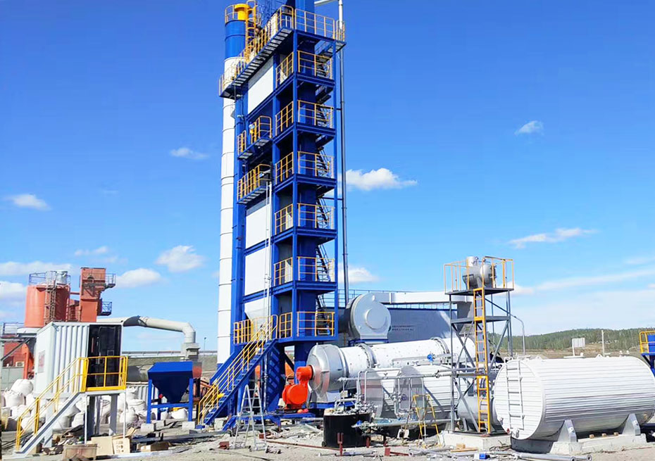 LB2000 Asphalt Plant in Russia