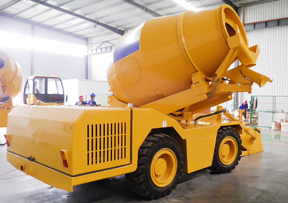 Self Loader Concrete Mixer Self Loading Mixer Truck UNIQUE
