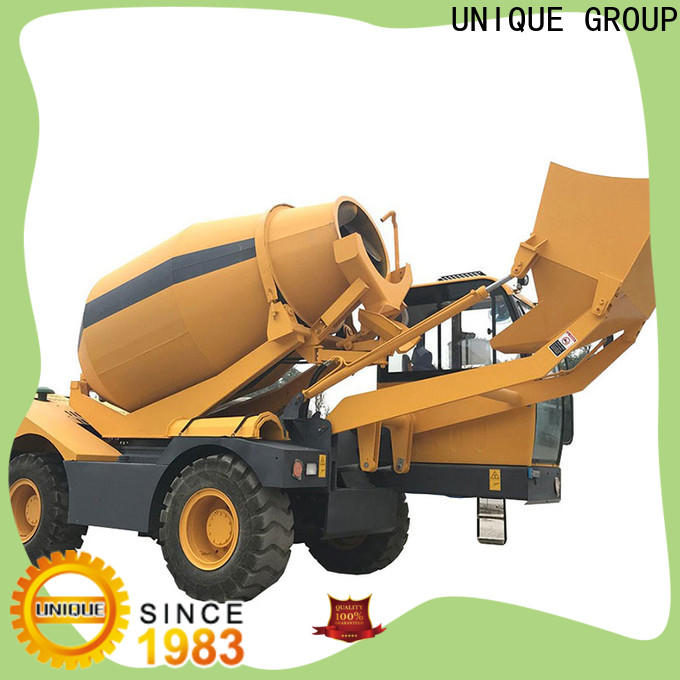 four wheels-driving self loading concrete mixer metering