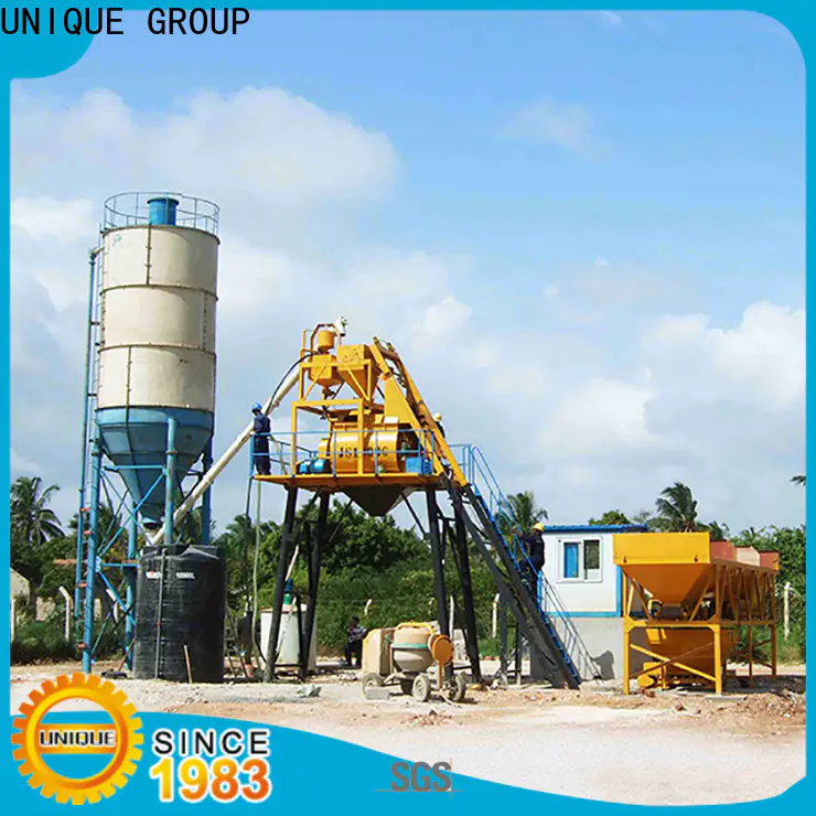 engineering concrete batching plant supplier for building