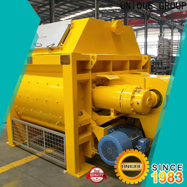 stronger stationary concrete mixer with feeding system for project