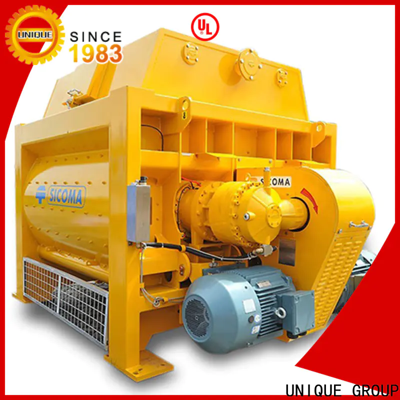 long lasting concrete batch mix plant with feeding system for hard-dry concrete