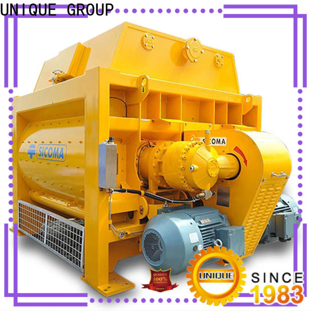 UNIQUE concrete mixing equipment with feeding system for concrete products