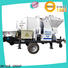 high quality concrete trailer pump online for water conservancy