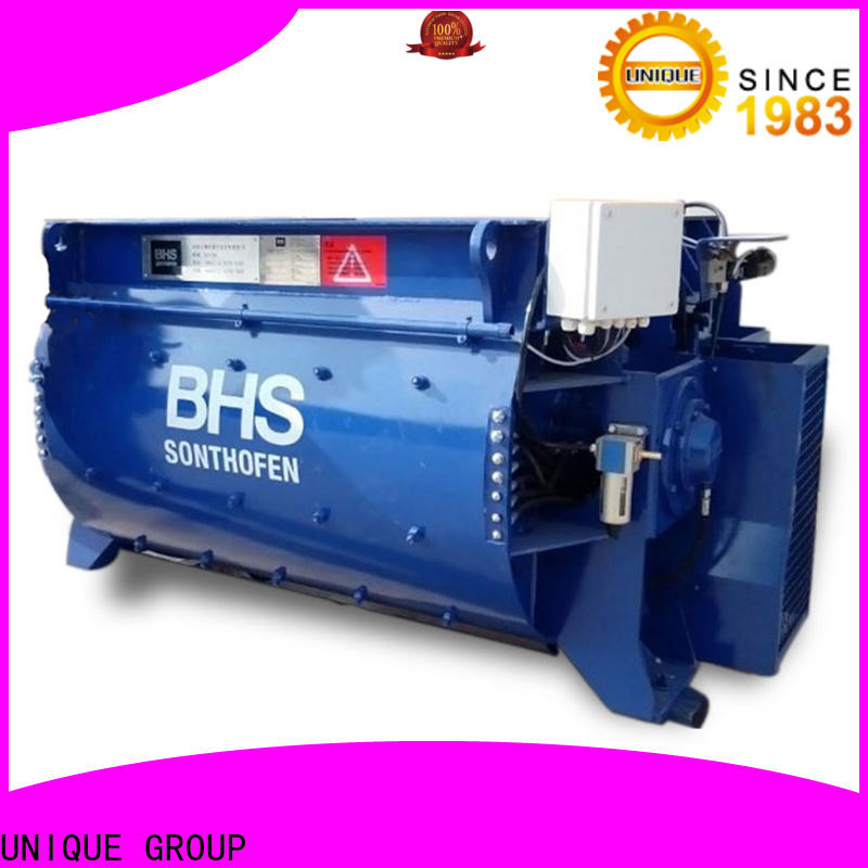 UNIQUE higher efficiency concrete mixer for sale with discharging system for project