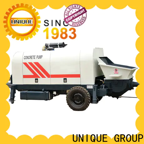 UNIQUE concrete mixer pump supplier for water conservancy