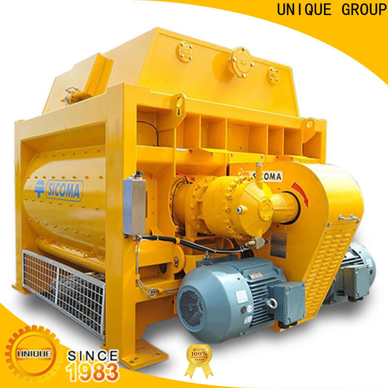 UNIQUE cement mixer machine with water supply system for concrete products