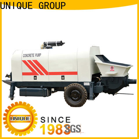UNIQUE concrete pumping equipment supplier for water conservancy