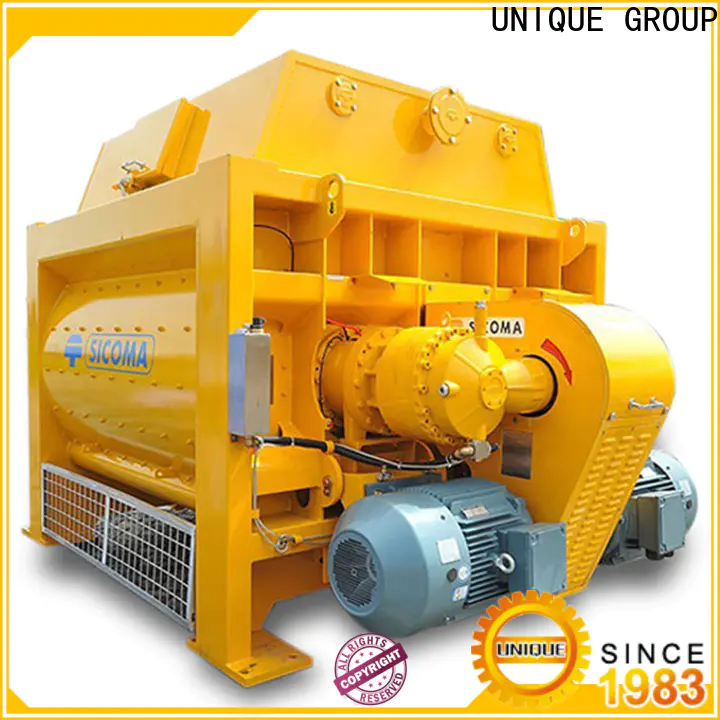UNIQUE easy use sicoma mixer supplier for concrete products