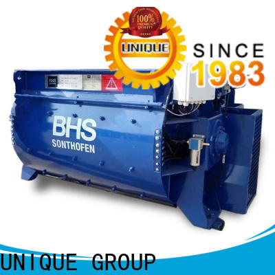long lasting stationary concrete mixer with water supply system for hard-dry concrete