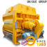 higher efficiency mobile concrete mixer with feeding system for light aggregate concrete