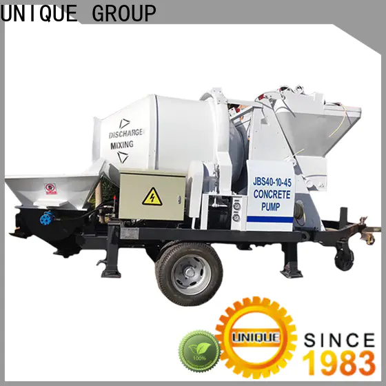 UNIQUE professional concrete pump supplier for water conservancy