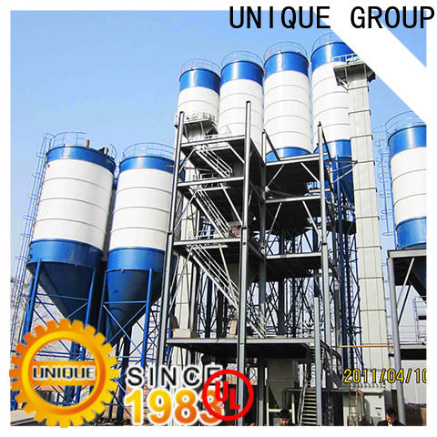 UNIQUE compact structure dry mortar plant factory sale for plant