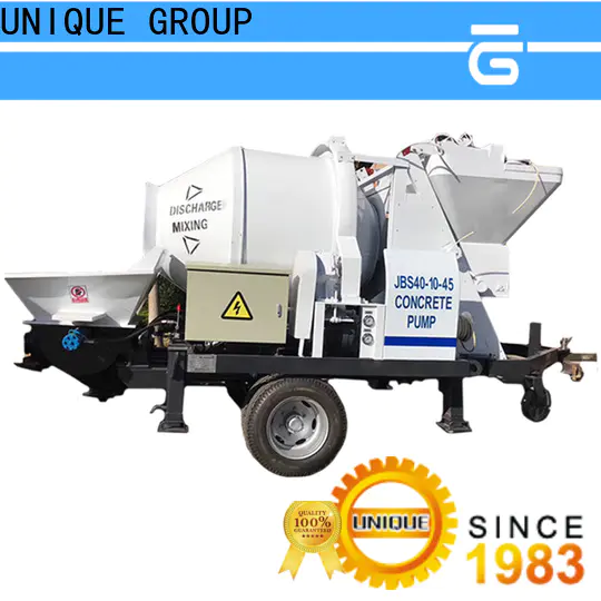 UNIQUE concrete trailer pump directly sale for roads