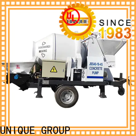 UNIQUE stable concrete pumping equipment supplier for railway tunnels