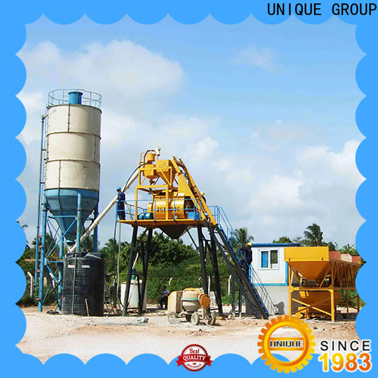 UNIQUE concrete batching plant price supplier for sea port