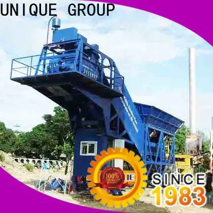 UNIQUE mobile concrete plant manufacturer for sea port