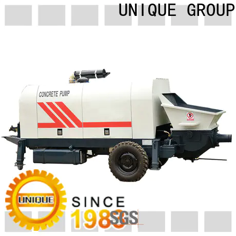 UNIQUE concrete mixer pump manufacturer for roads