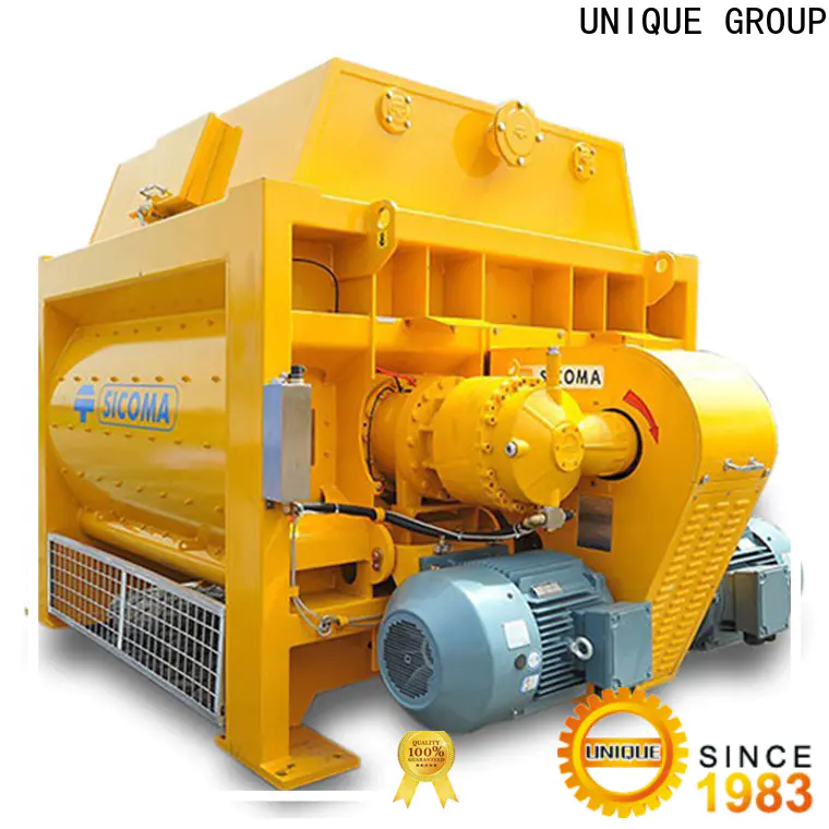 UNIQUE stronger cement mixer machine with water supply system for project