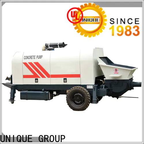 UNIQUE concrete pumping machine manufacturer for water conservancy