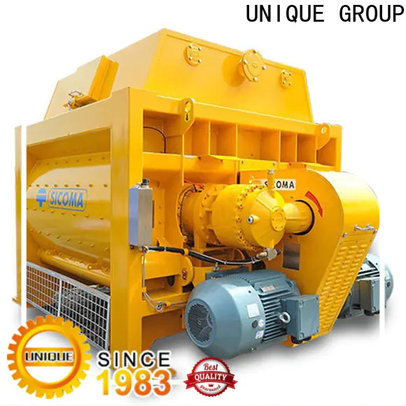 UNIQUE long lasting concrete mixing equipment with water supply system