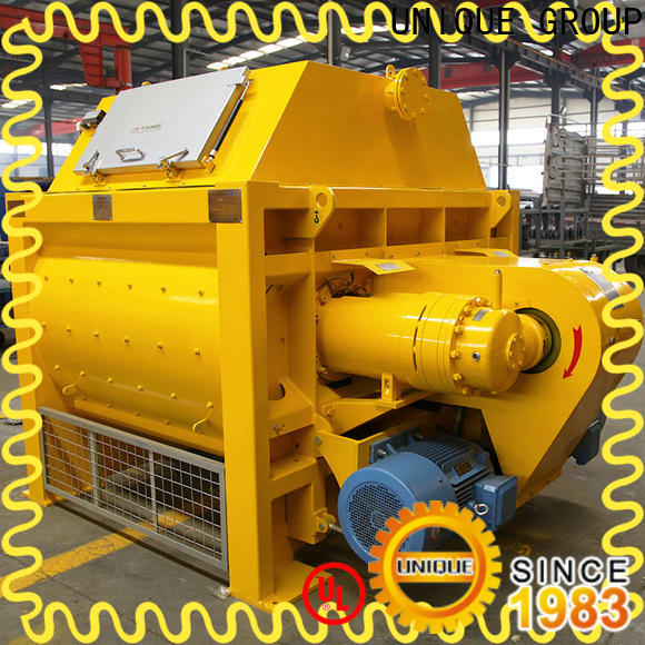 UNIQUE cement mixer machine with feeding system for project