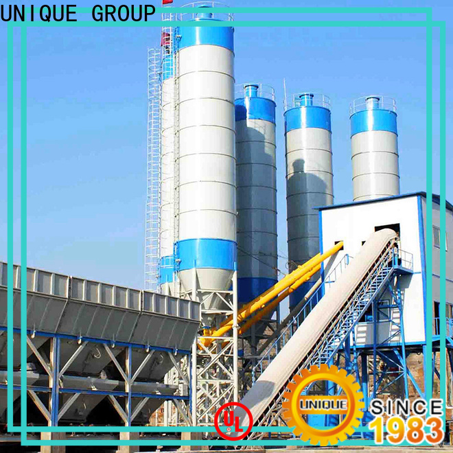 UNIQUE anti-interference concrete batching plant at discount for air port