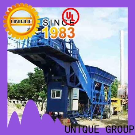 UNIQUE commercial concrete batching plant price manufacturer for sea port