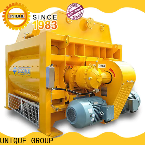UNIQUE easy use sicoma mixer with discharging system for project