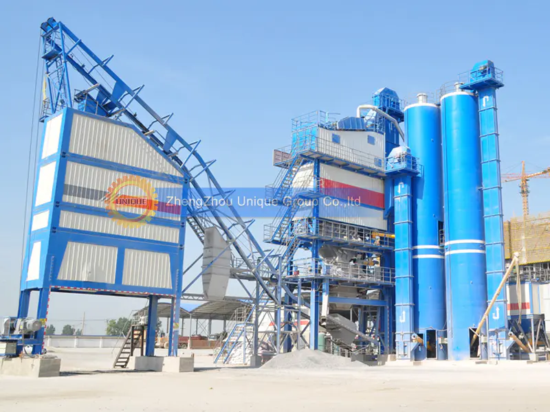 LB2000 Asphalt Mixing Plant Used in Russia