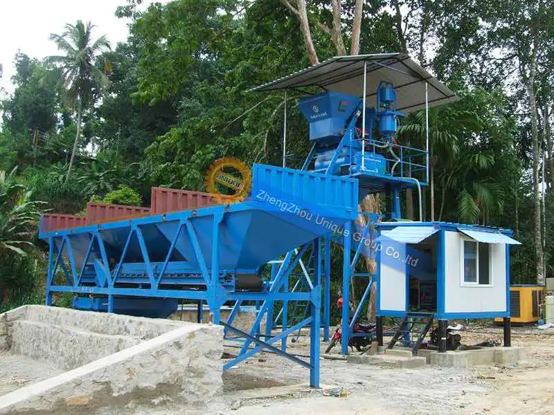 New Concrete Mixing Plant Installed in Sri Lanka