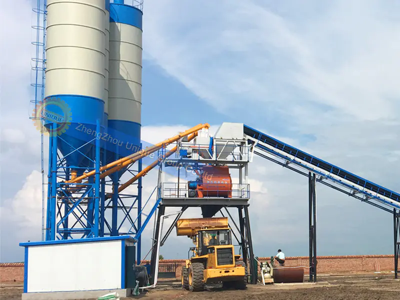 Instructions for concrete mixing plants operators