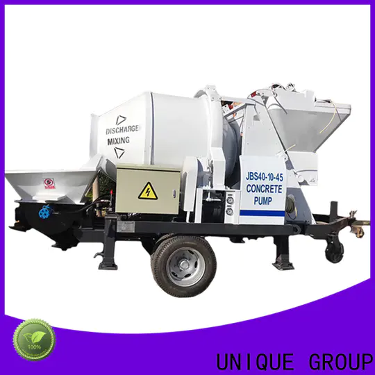 UNIQUE concrete trailer pump directly sale for water conservancy