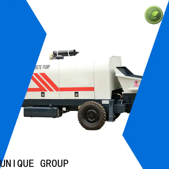 UNIQUE concrete pumping equipment supplier for railway tunnels