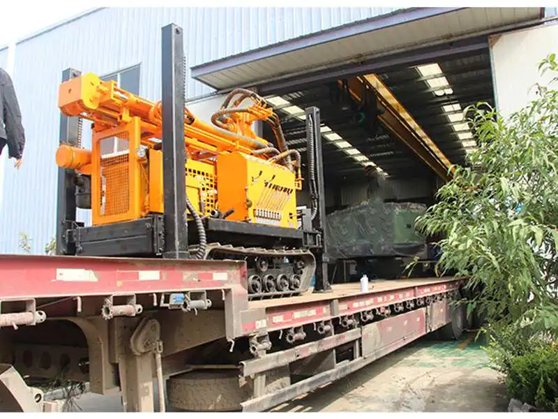 Crawler Type Water Well Drilling Rig Sent To Philippines