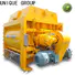 UNIQUE higher efficiency twin shaft mixer with water supply system for hard-dry concrete