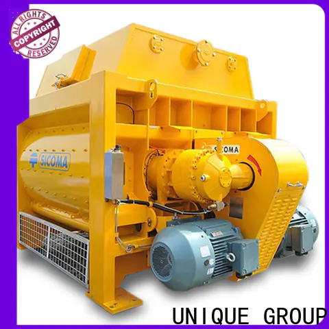 stronger cement mixer equipment with feeding system for concrete products
