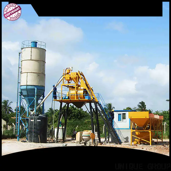 commercial mobile batching plant manufacturer for air port