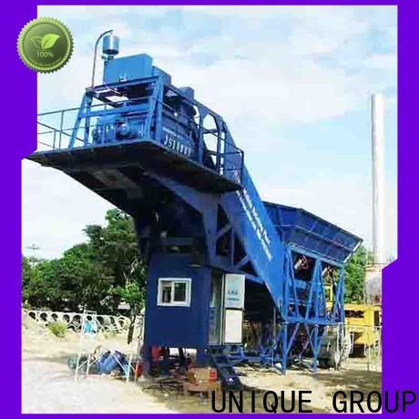 UNIQUE stable mobile concrete plant manufacturer for sea port