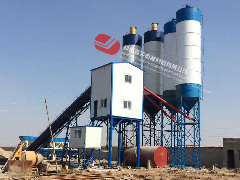 Safety precautions of concrete mixing plant