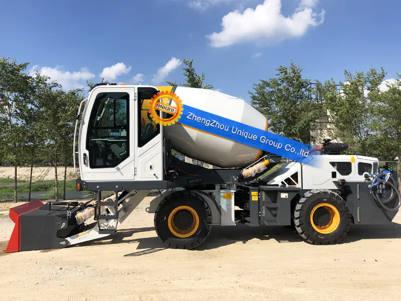 3.5 cubic meter self loading concrete mixer truck for Mexican customers