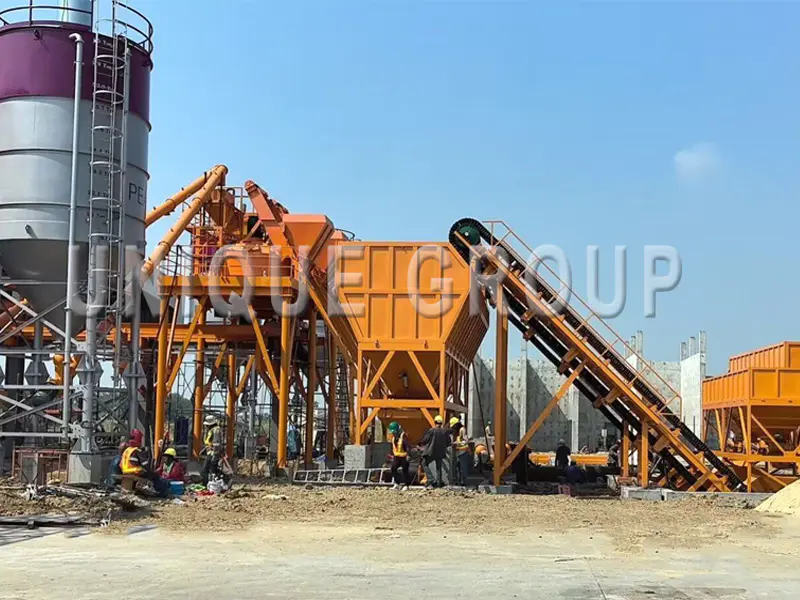 What is a concrete batching plant?