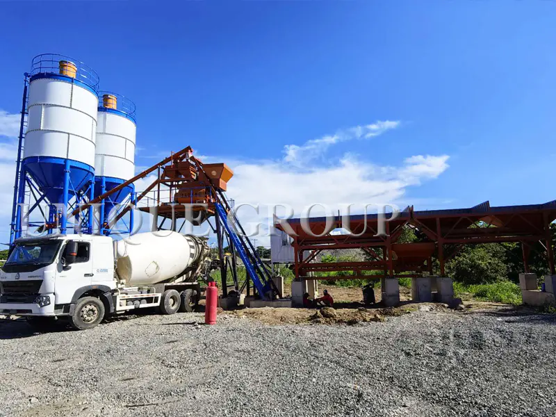 Precautions for concrete mixing plant operation