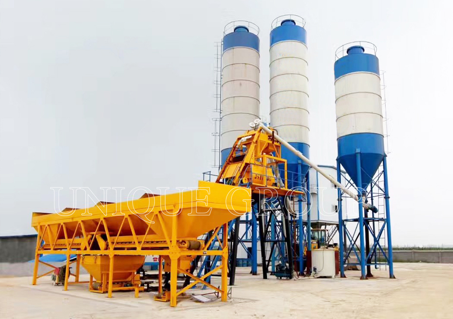 HZS Series Bucket Ready Mix Concrete Batching Plant