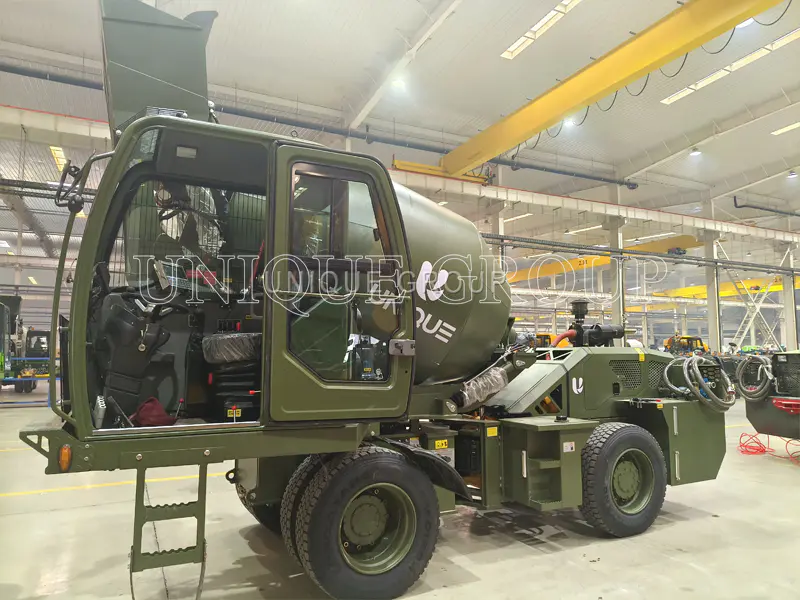 3.5m3 Self-Loading Concrete Mixer