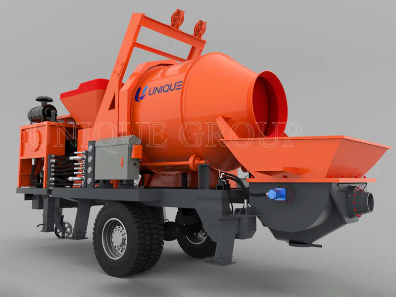 How do I choose a concrete mixer pump?