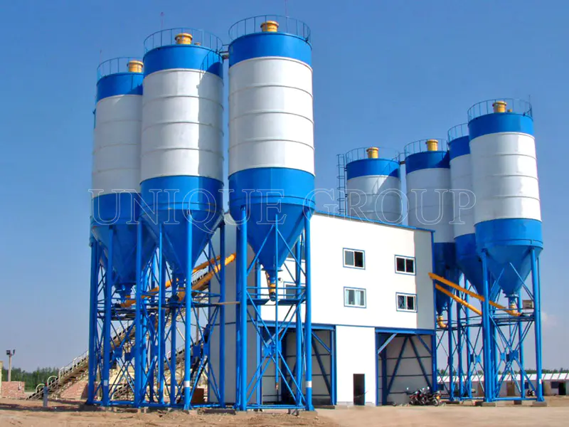 How do you maintain a concrete batching plant?